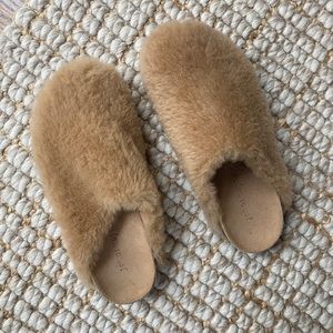 Jenni Kayne Shearling Moc Clog